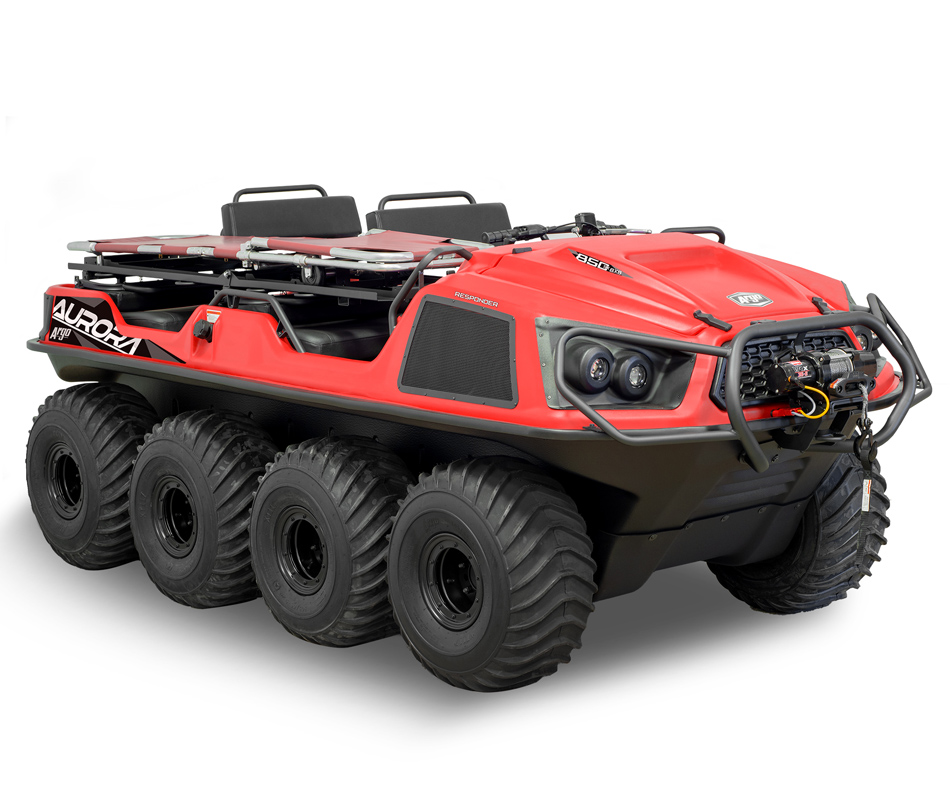 Argo Aurora SX Responder 8x8 Red