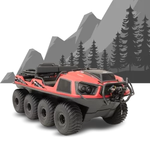 Argo Responder in front of rocky mountain background